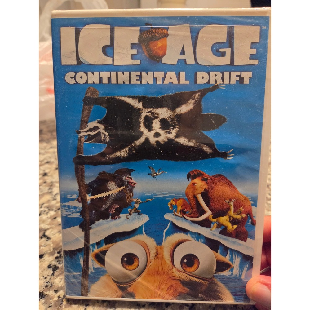 20th Century Fox Ice Age Continental Drift DVD Kids PG Blue Sky Studios Animated